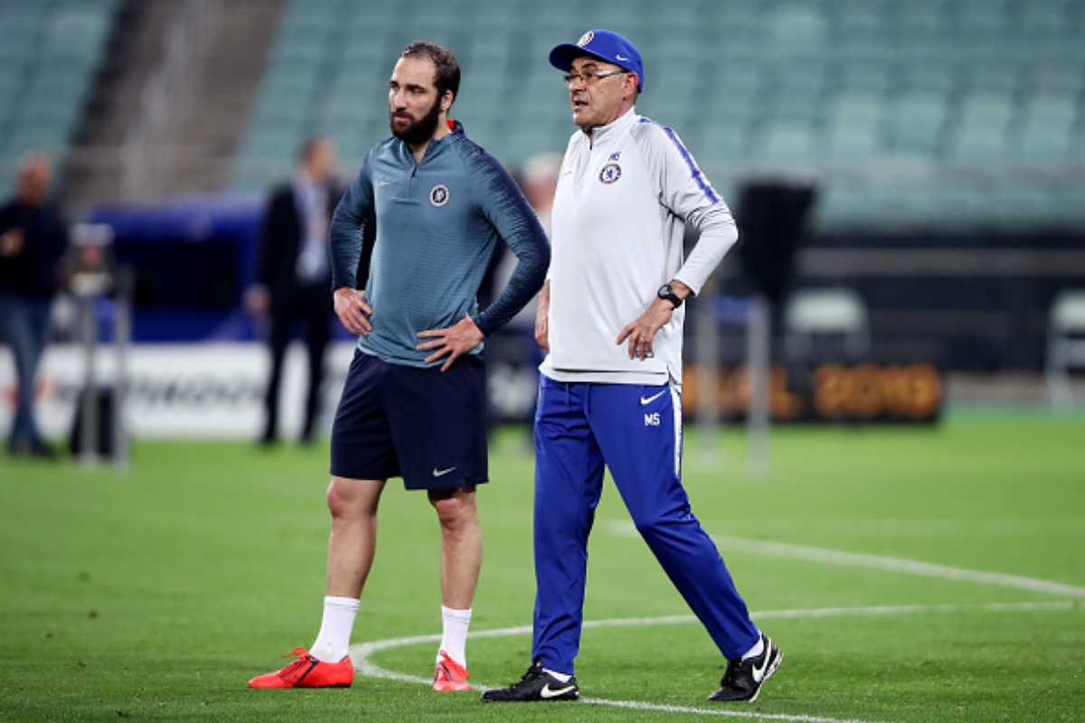 Higuain Juventus Sarri