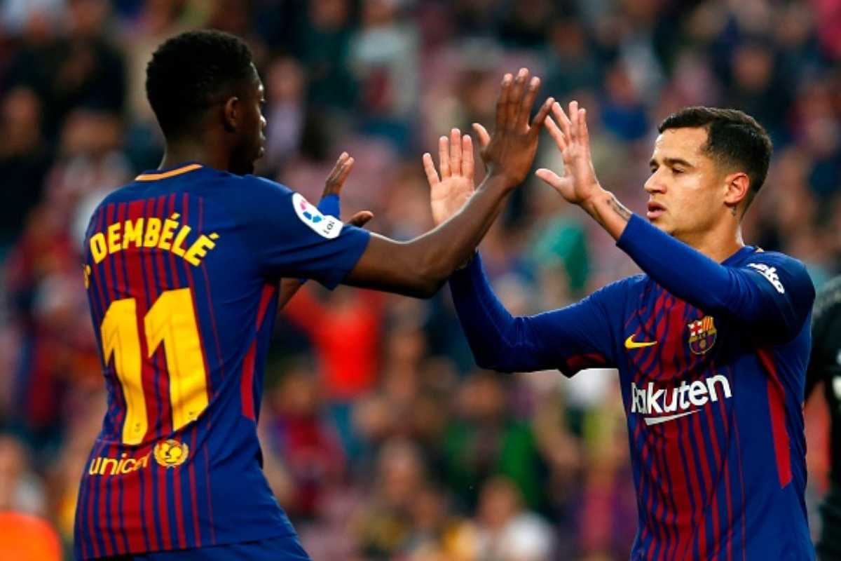 Dembelé Coutinho Barcellona Neymar