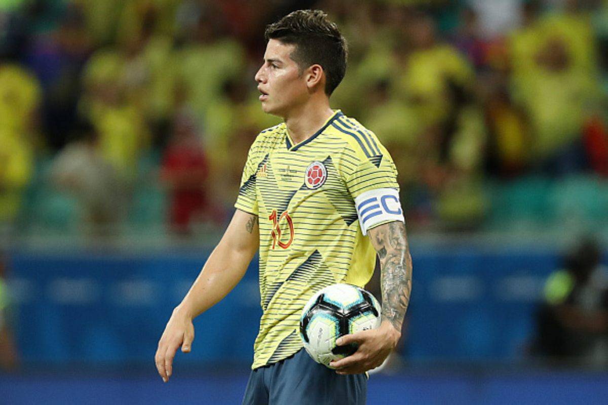 James Rodriguez si avvicina al Napoli