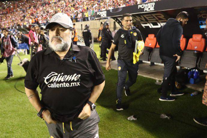 Maradona addio Dorados