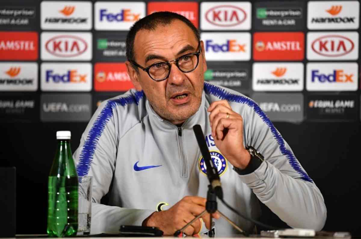 Maurizio Sarri indizio Juventus