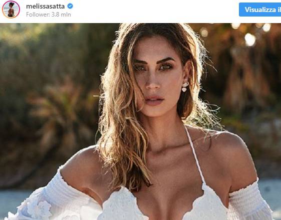 Melissa Satta su Instagram