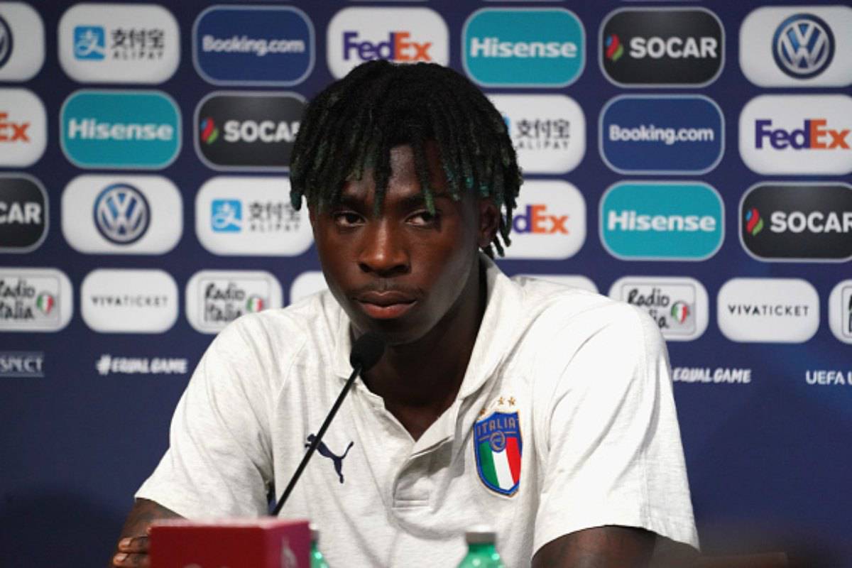 Moise Kean il padre lo spinge all'Inter