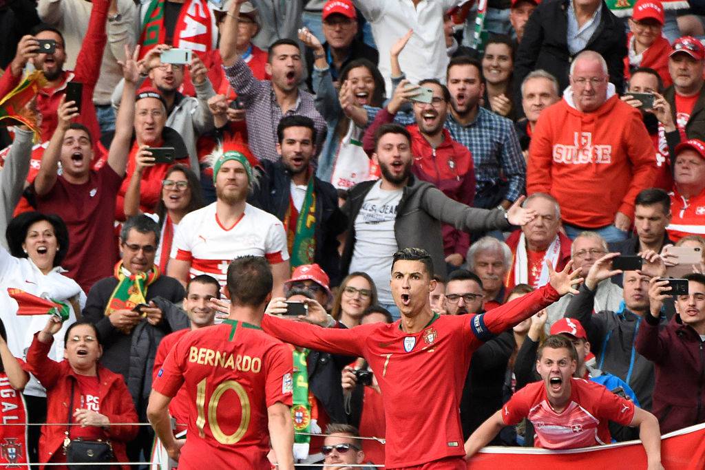 Tripletta di Ronaldo alla Svizzera!