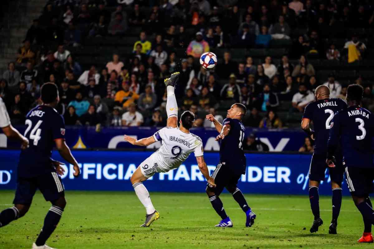 Ibrahimovic rovesciata Galaxy MLS