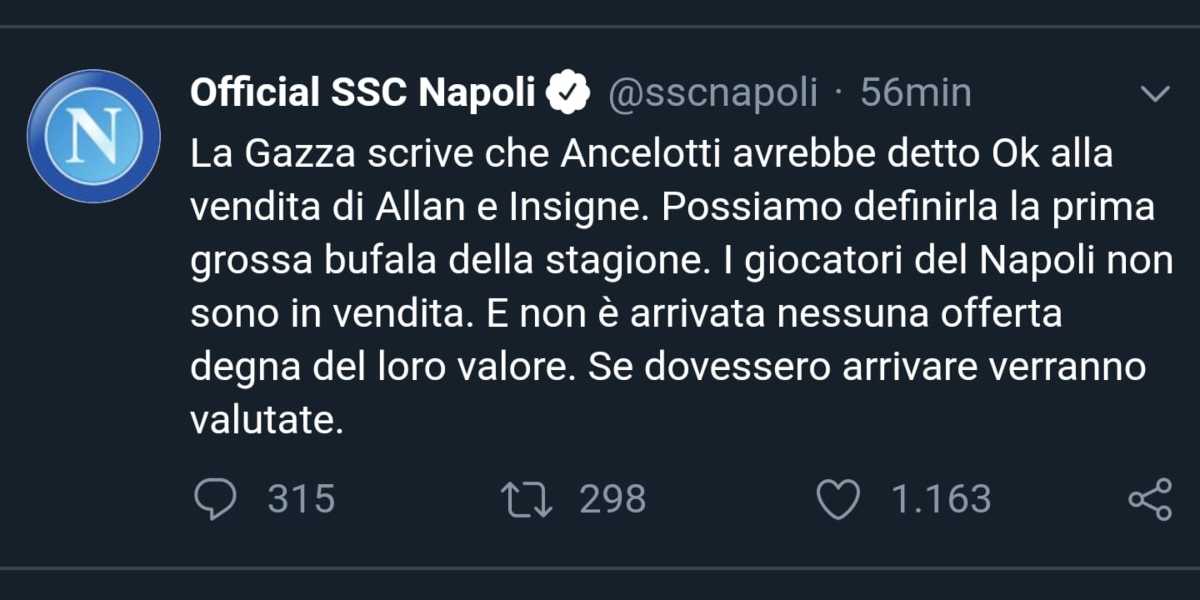 Napoli Allan Insigne