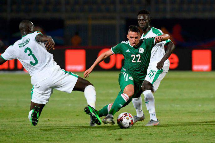 Bennacer con la sua Algeria contro il Senegal