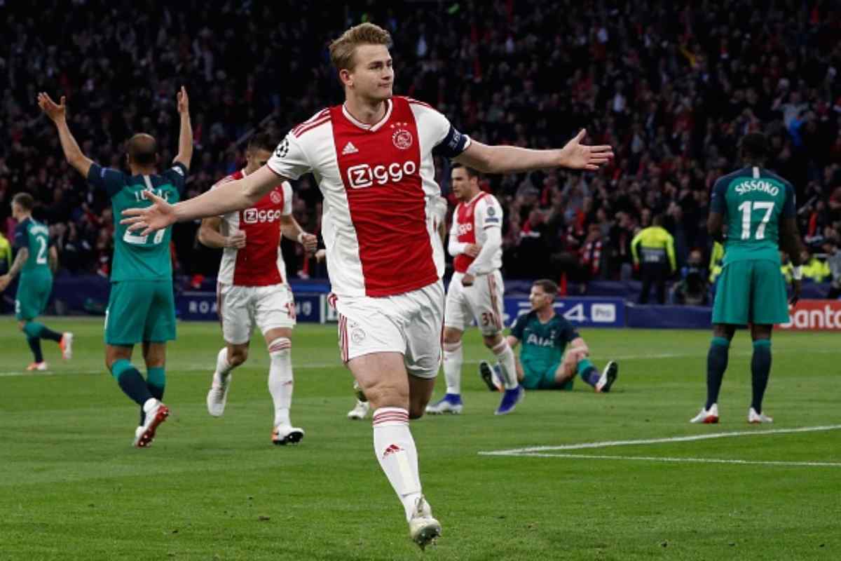 De Ligt Juventus Ajax Raiola