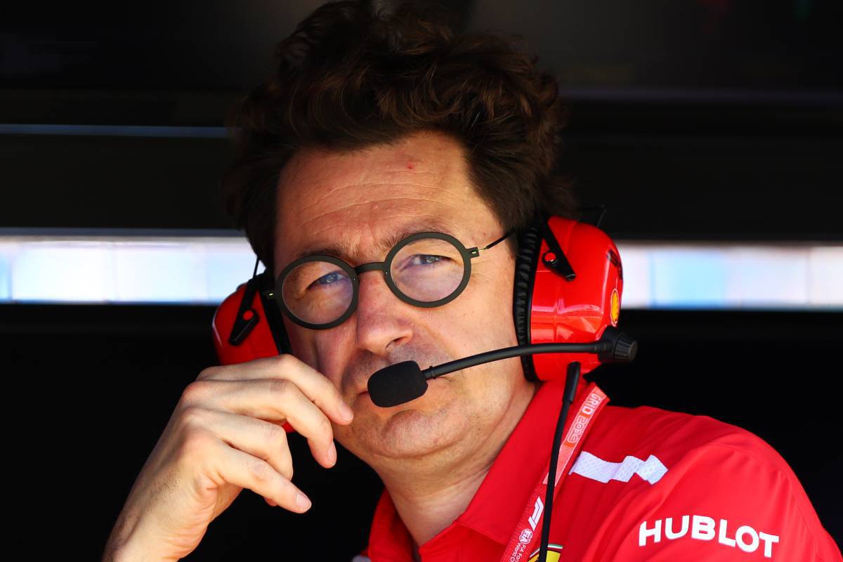 mattia binotto fornula 1 ferrari