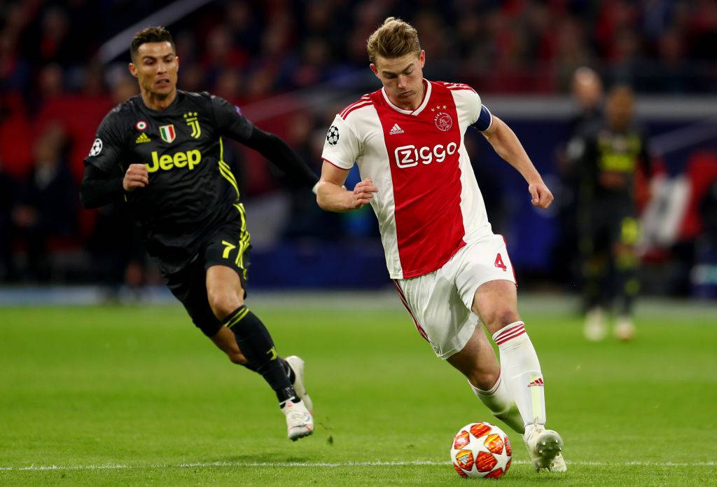 Risultati immagini per de ligt juventus