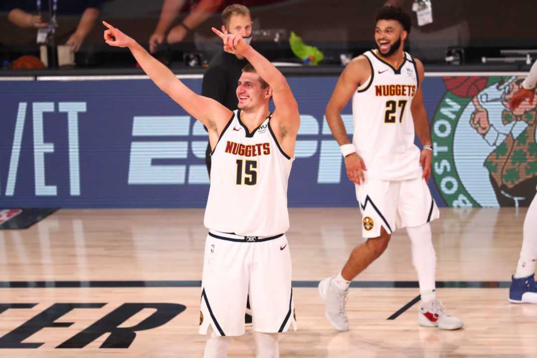 Jokic esulta: i suoi Nuggets sono in finale ad Ovest