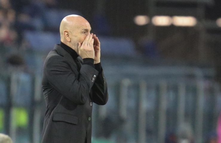 Stefano Pioli furia secondo tempo Kjaer