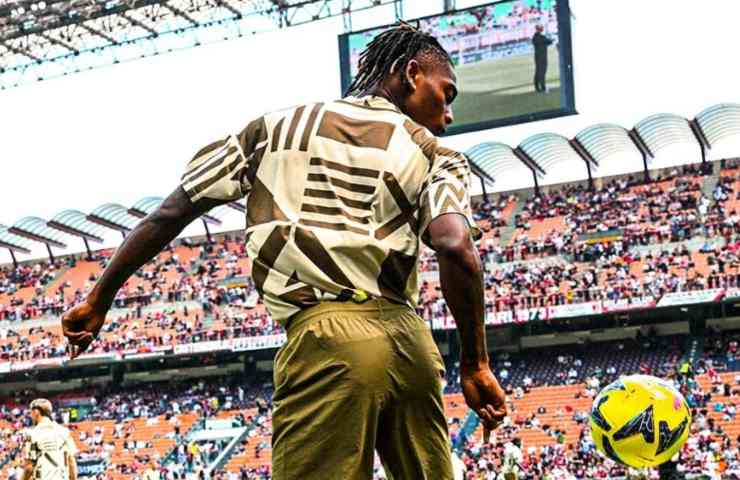 Rafa Leao infortunio Milan-Inter