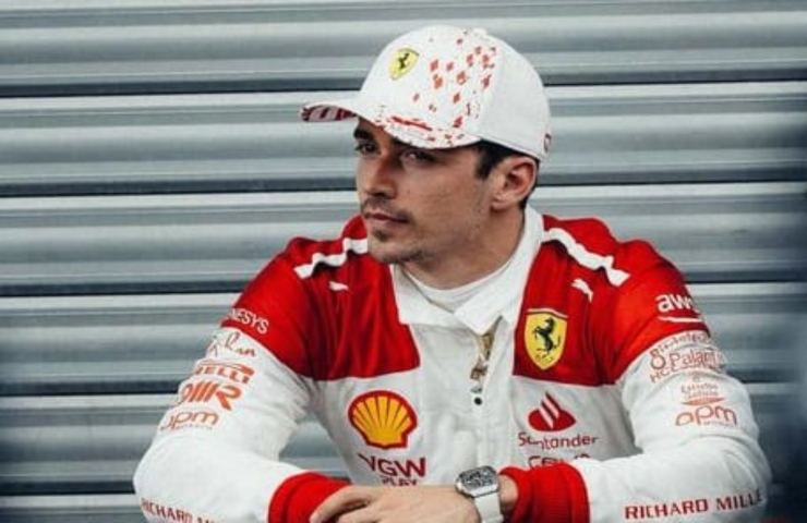 Leclerc shock in diretta