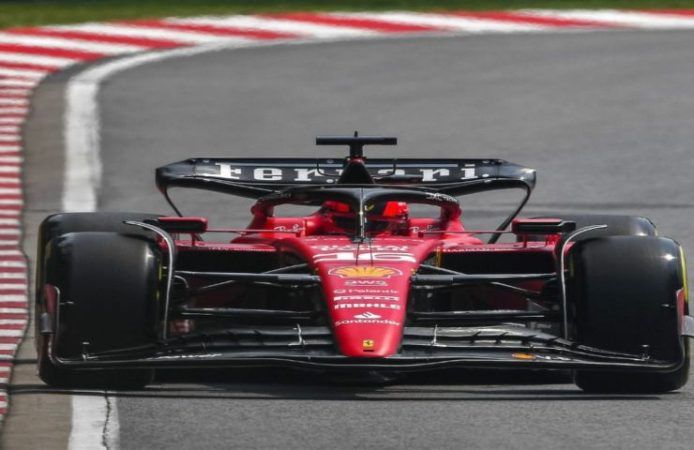 Test della Ferrari a Fiorano