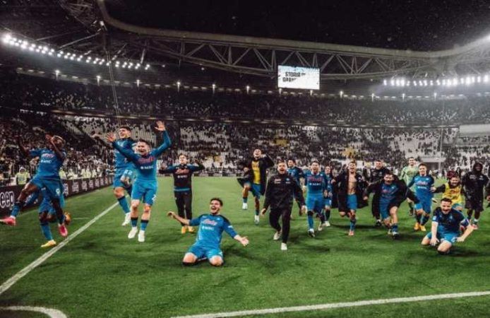 Napoli festa scudetto primo rinforzo