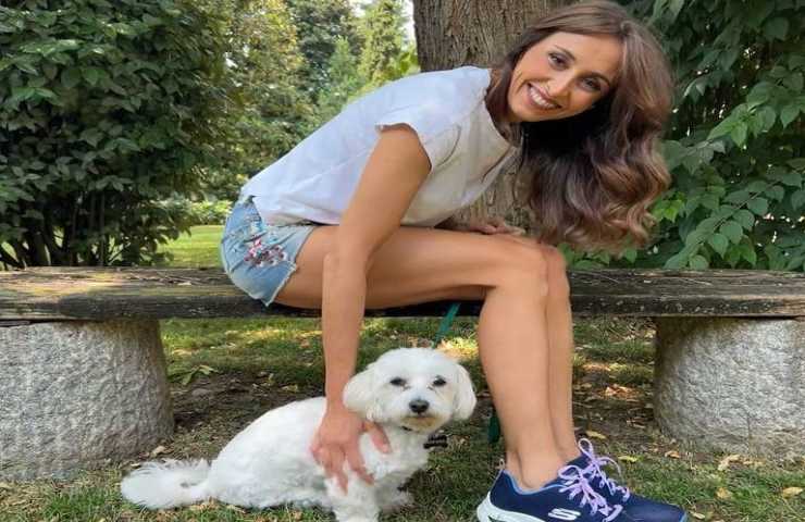 Benedetta Parodi al parchetto