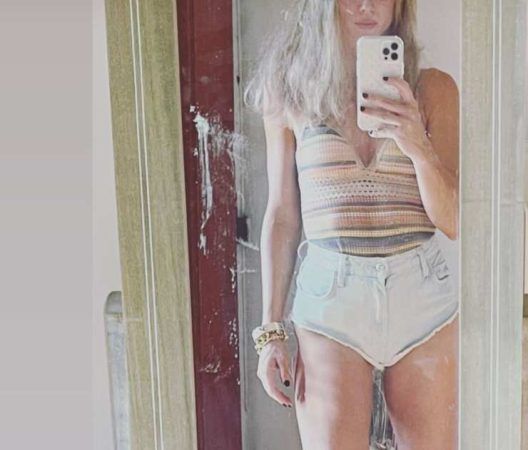Camila Giorgi shorts inguinali