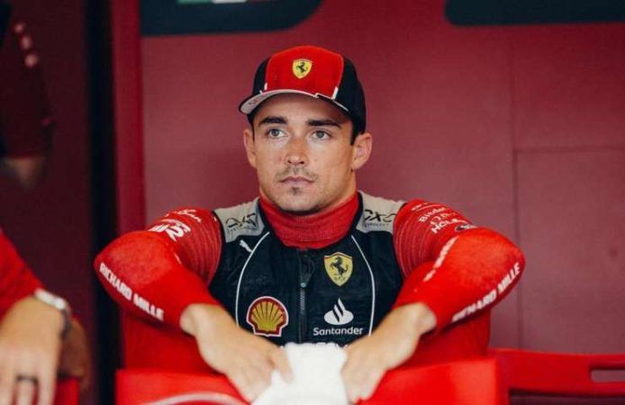 Charles Leclerc deluso