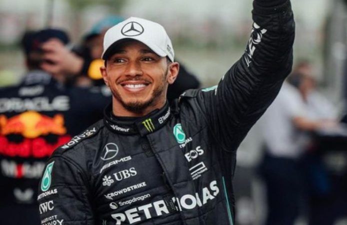 Lewis Hamilton monoposto