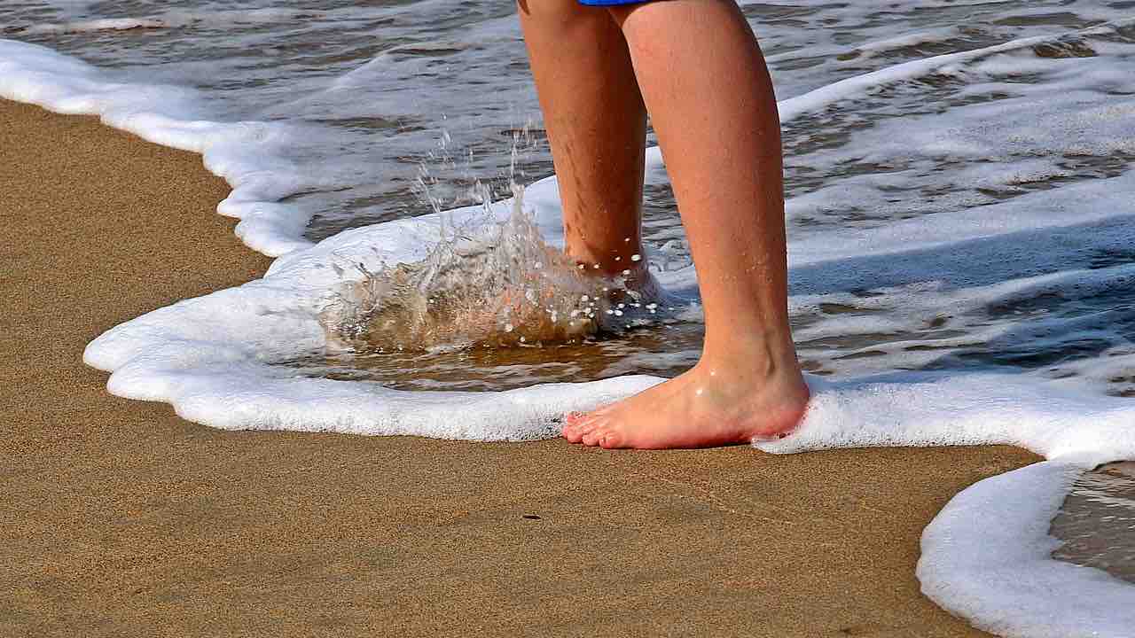 Dimagrire beach walking programma perdere peso spiaggia
