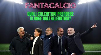 Fantacalcio, quali calciatori prendere in base agli allenatori