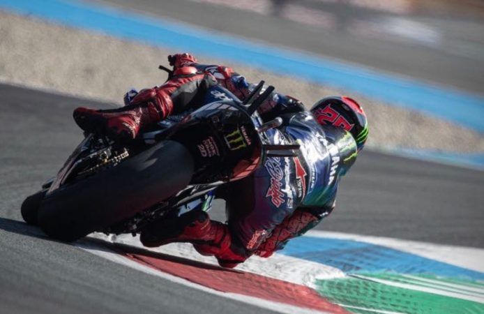 MotoGP errore clamoroso box Yamaha documento segreto mostrato diretta TV