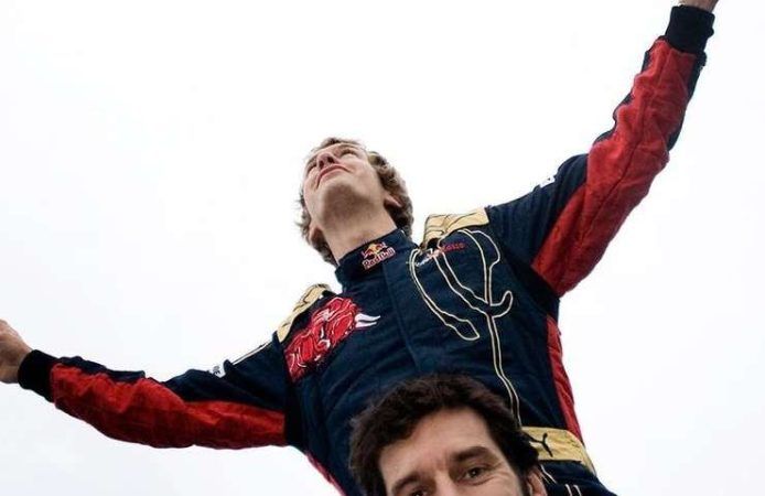 Vettel Red Bull insieme