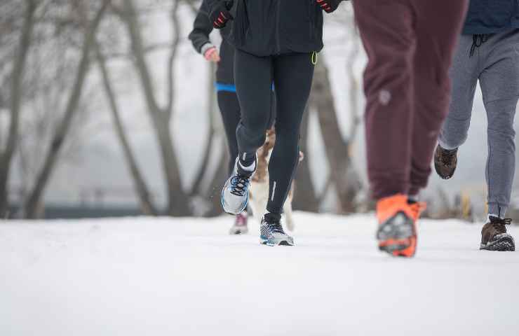 Allenamento all'aperto