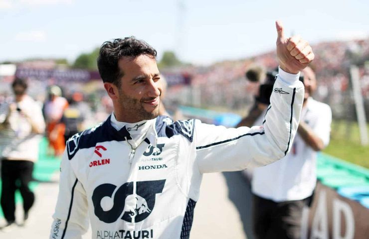 Ricciardo Formula 1 Alphatauri