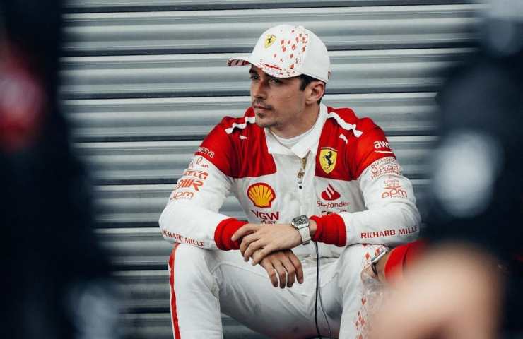 Charles Leclerc lascia Ferrari