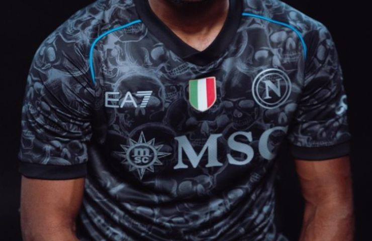 Maglietta Napoli tema Halloween