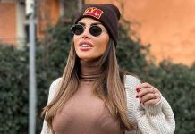 Guendalina Tavassi tutina aderente