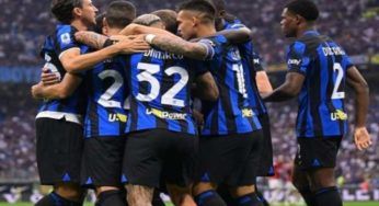 Inter-Frosinone 2-0 le pagelle e il tabellino della partita: nerazzurri nuovamente in vetta