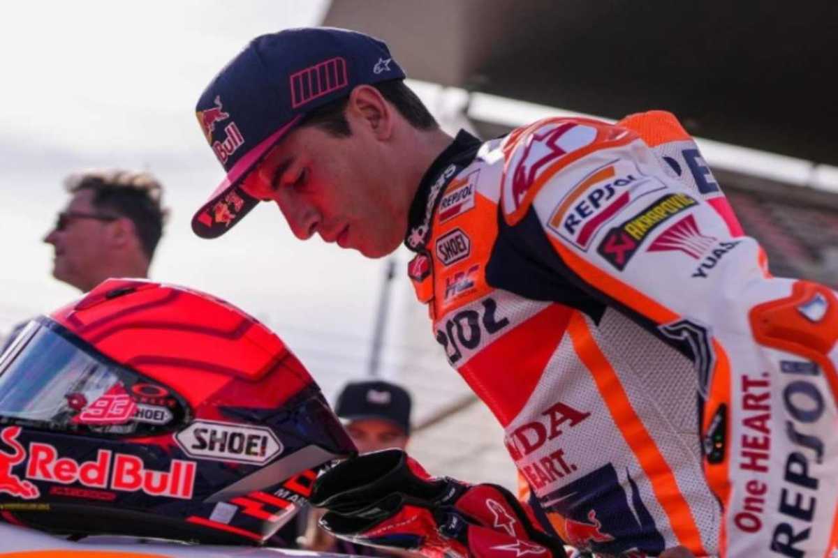 Marc Marquez pilota infortunio possibile rientro