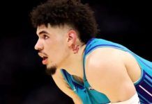 NBA LaMelo Ball tatuaggio coperto