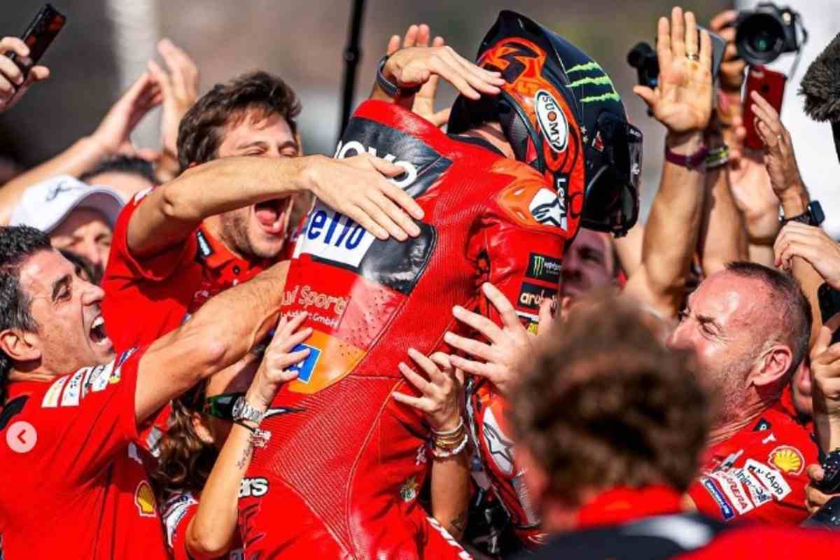 Pecco Bagnaia campione del mondo