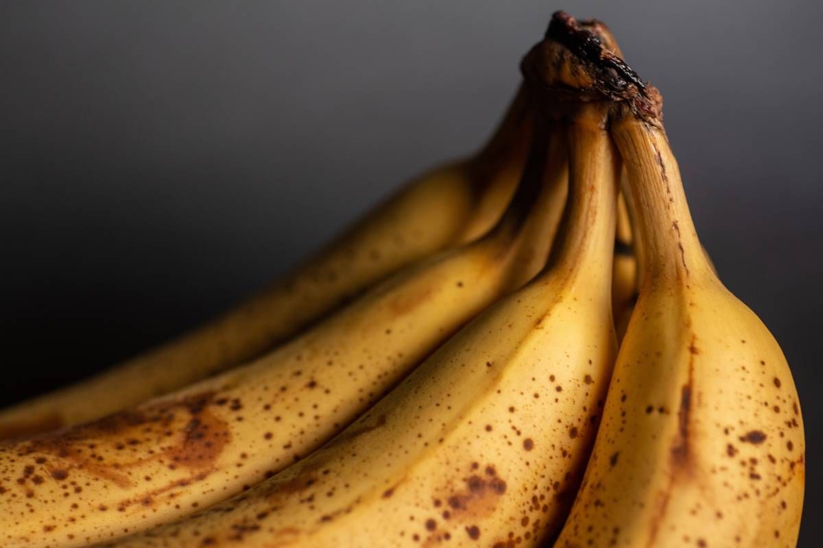 banane con macchioline nere sono commestibili