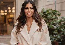 Elisabetta Gregoraci scollatura senza fine