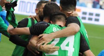 Sassuolo-Roma 1-2 le pagelle e il tabellino della partita