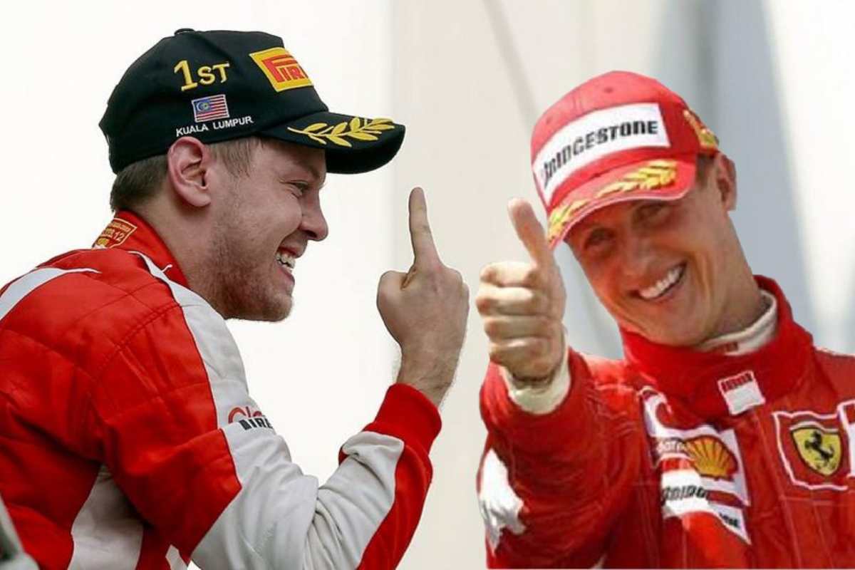 Vettel Schumacher parole Formula 1