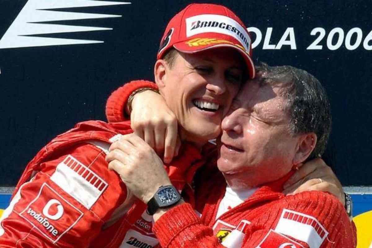 Jean Todt Michael Schumacher Formula 1