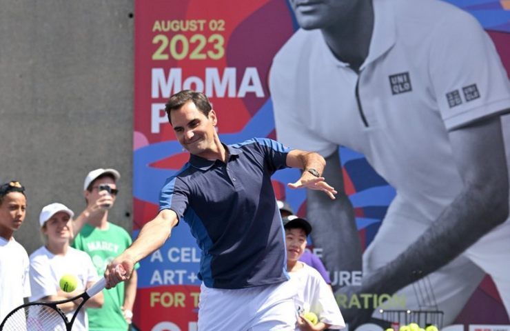 Il filo diretto tra Sinner e Roger Federer