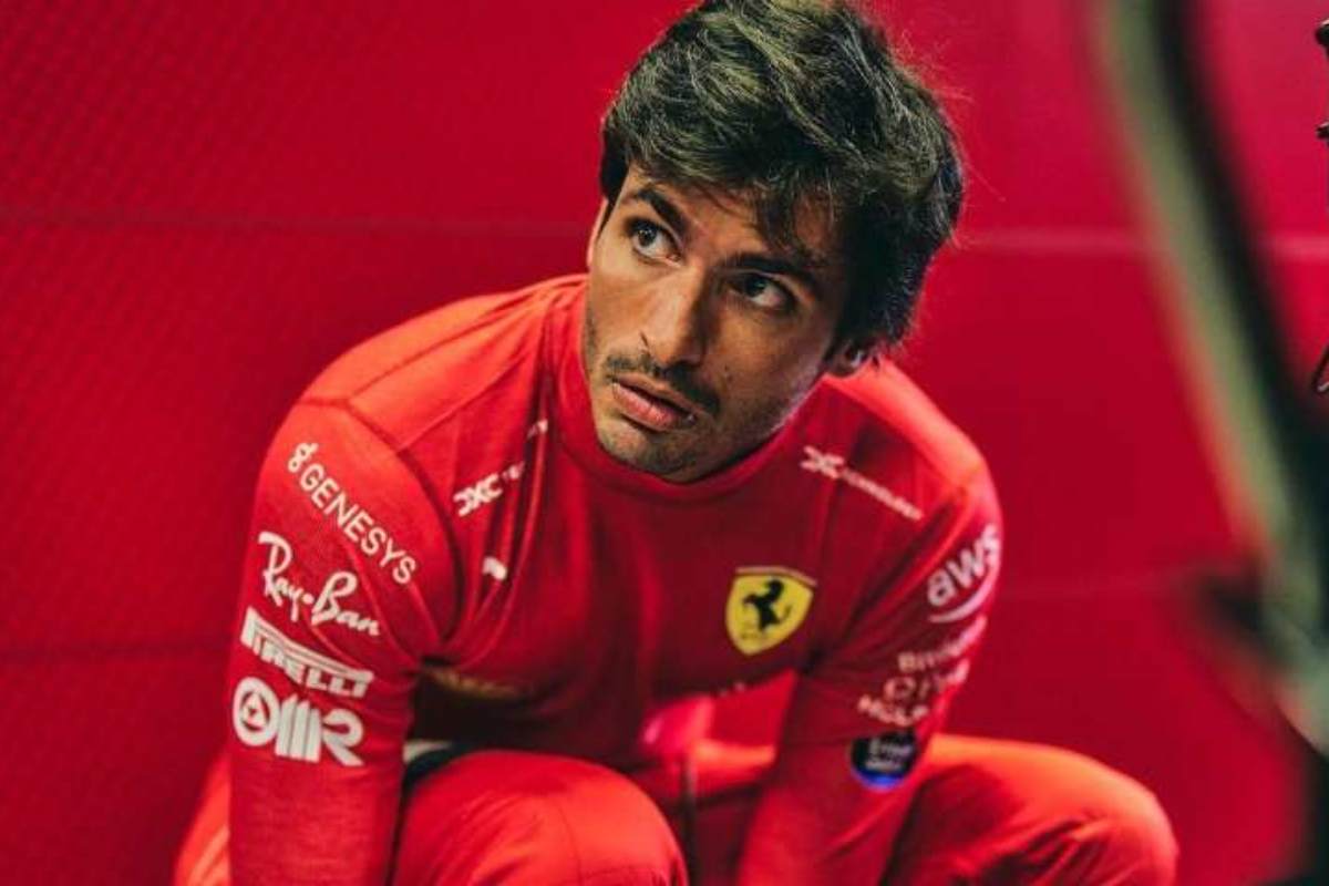 Carlos Sainz Team Ferrari annuncio