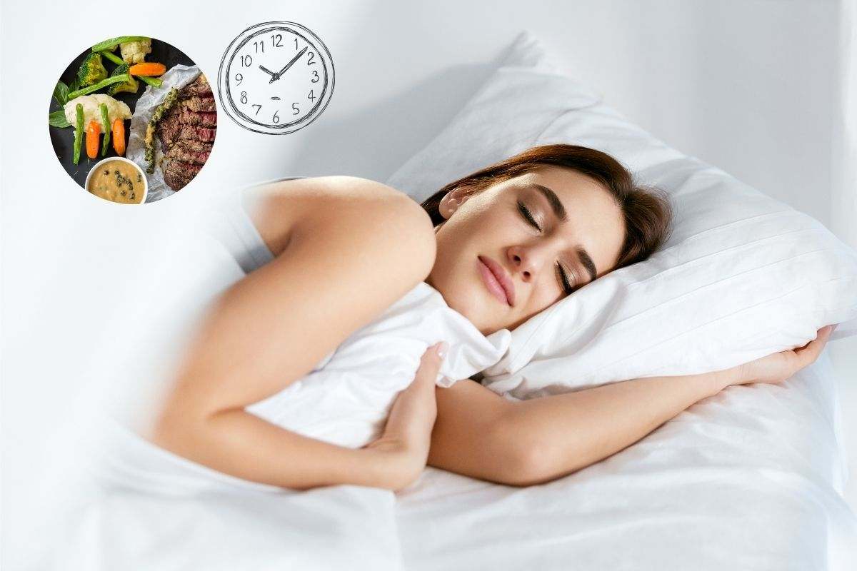 dormire meglio orario cena cibi