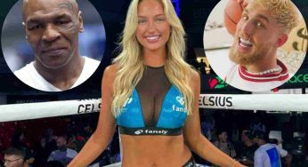 Mike Tyson contro Jake Paul: il noiosissimo match si scalda a bordo ring