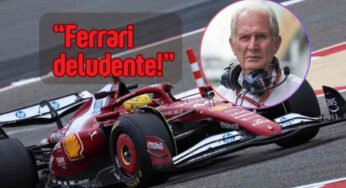 Test Formula 1, l’analisi di Marko: “Ferrari deludente”