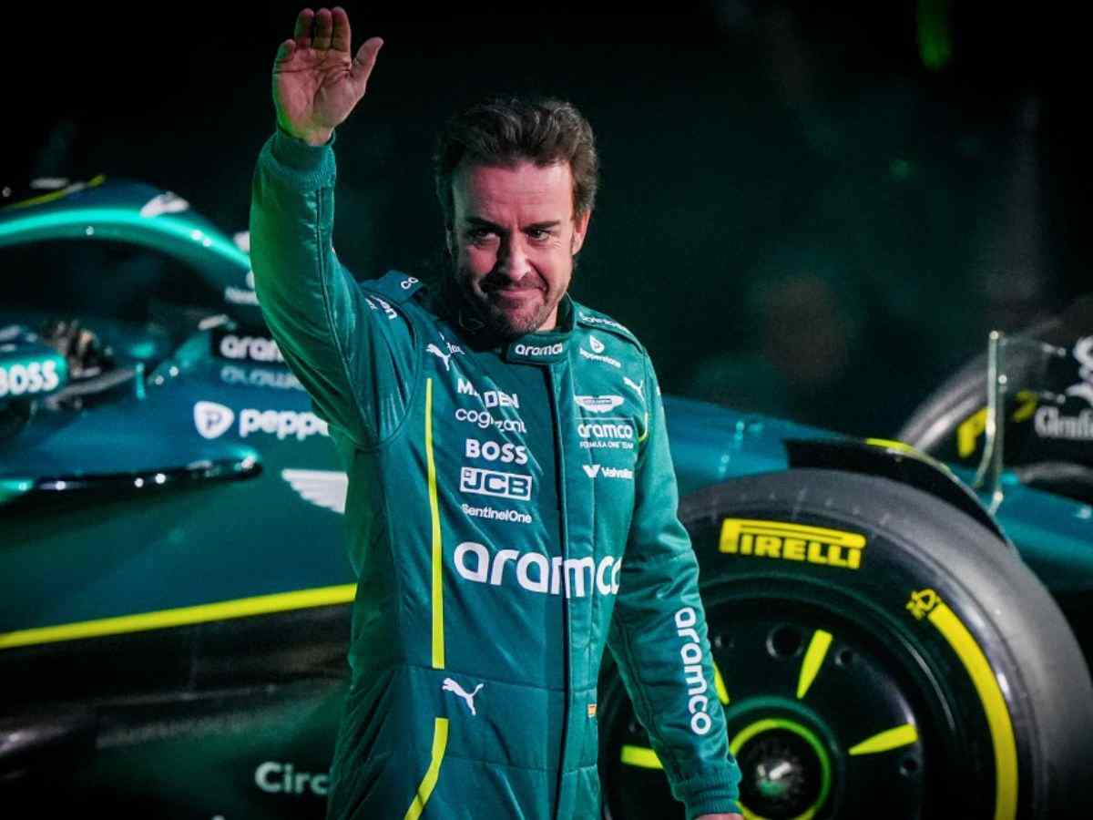 Fernando Alonso in Aston Martin