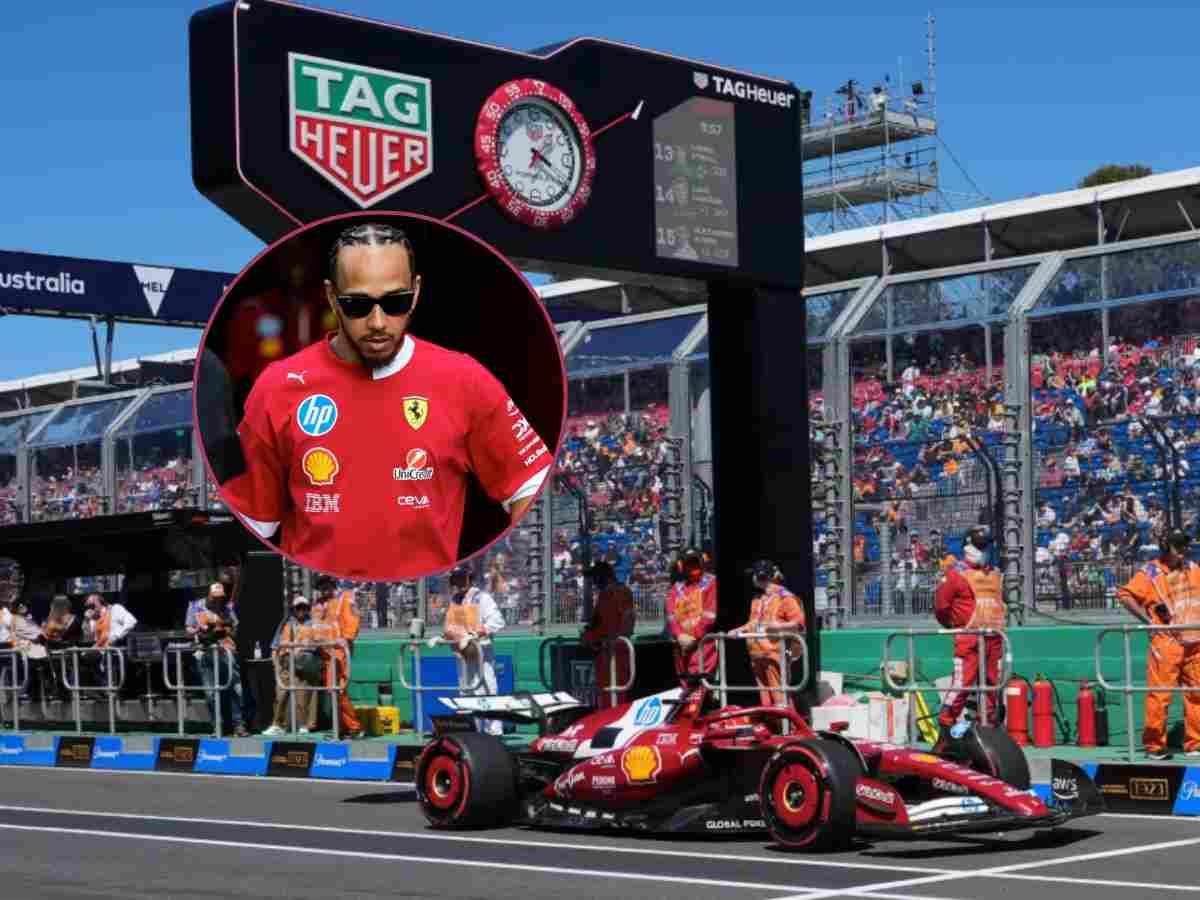 Ferrari sulla griglia di Melbourne