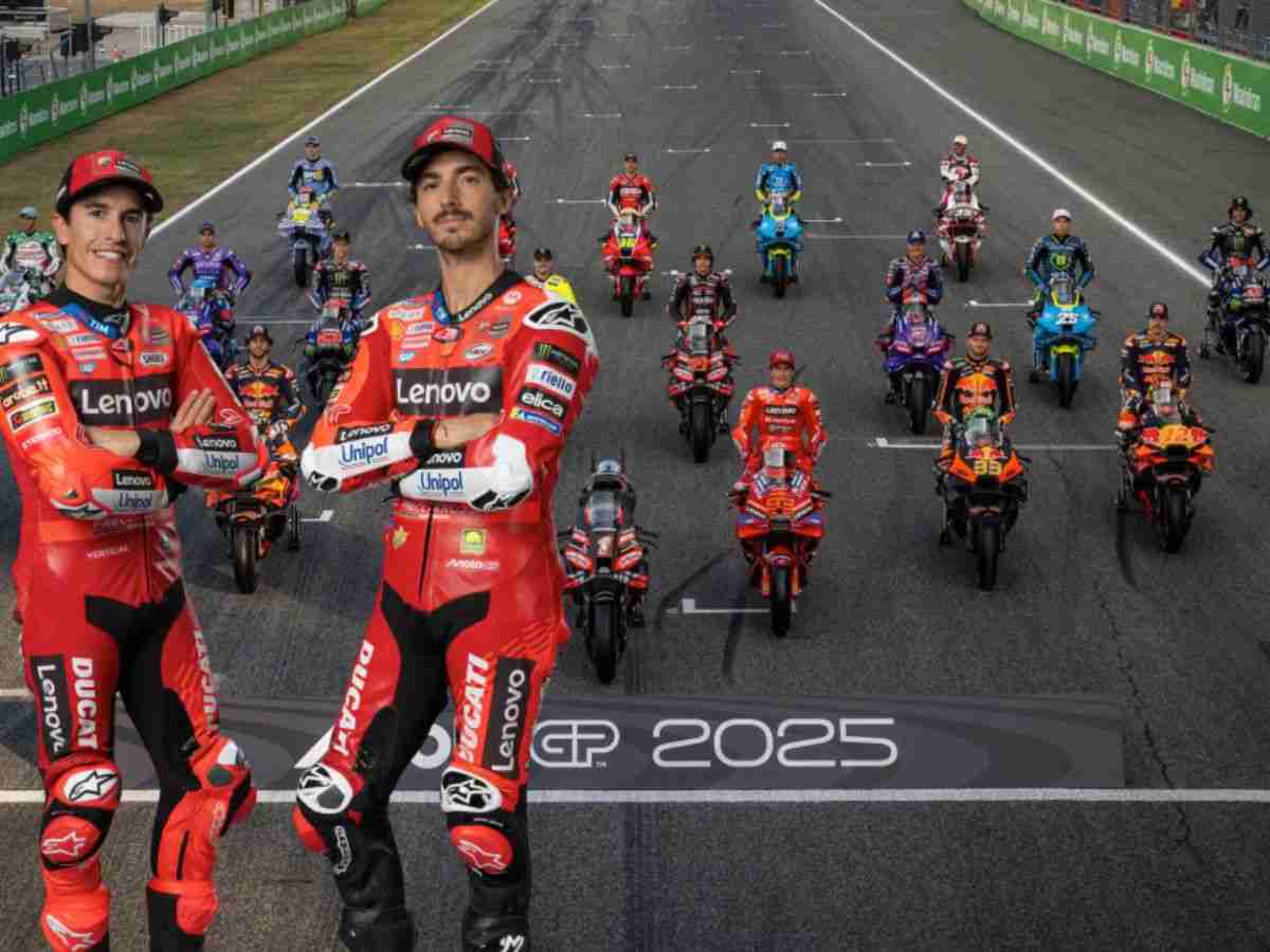 I piloti della MotoGP 2025 in posa